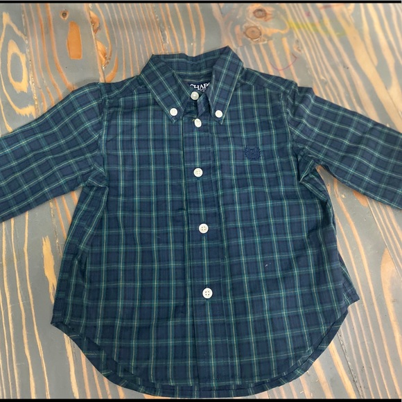 Chaps by Ralph Lauren Boys Button Up Dress Shirt - Picture 1 of 5